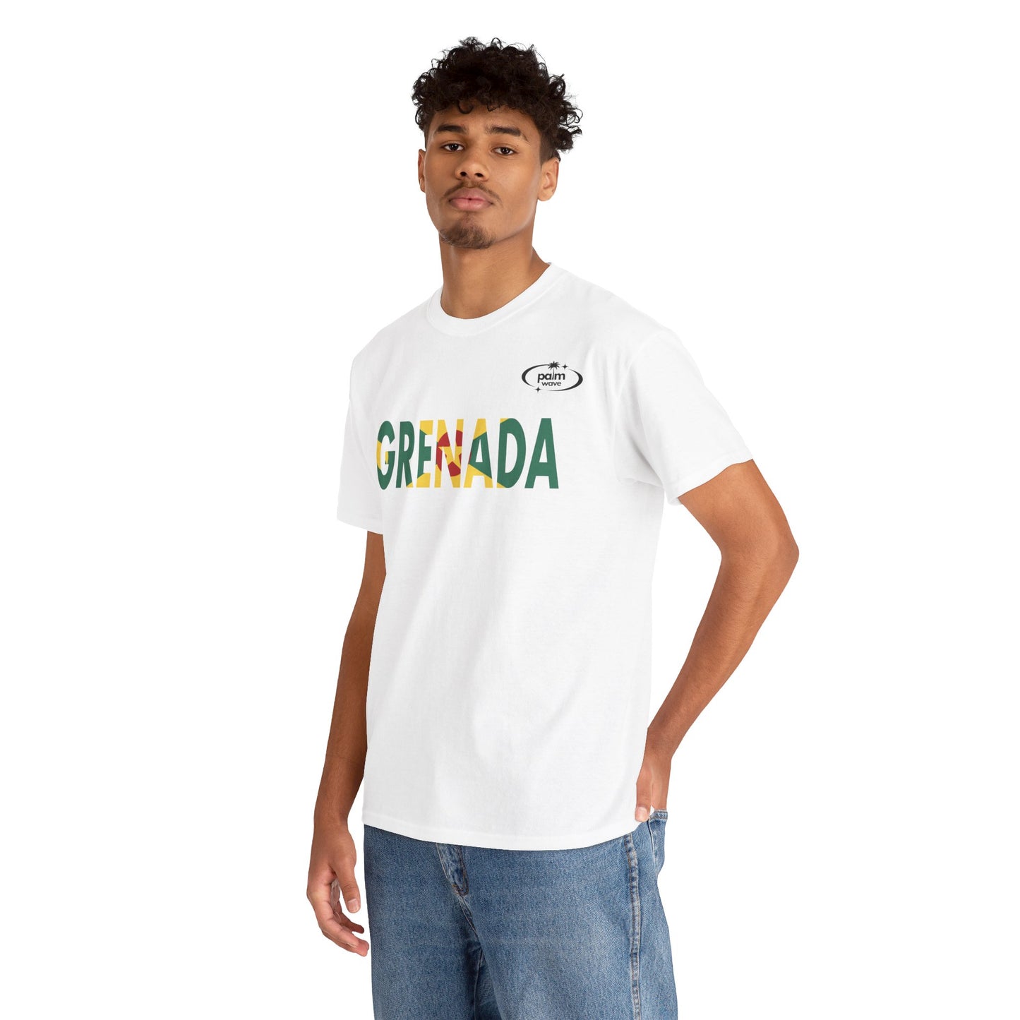 Palm Wave Grenada T-Shirt